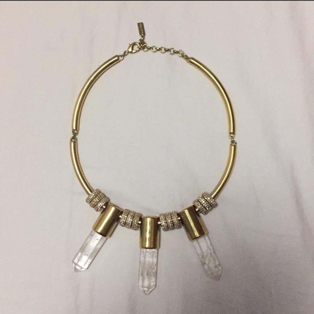 Baublebar Gold/Crystal necklace